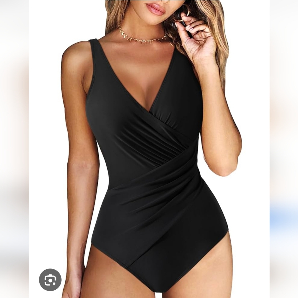 Women's Black One Piece Swimsuit